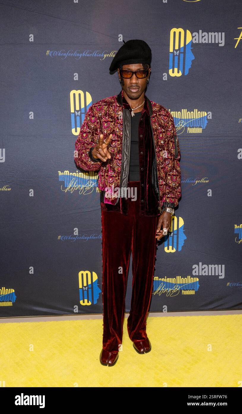 Los Angeles, USA. 15th Feb, 2025. Grammy Nominated Songwriter 4REST ...