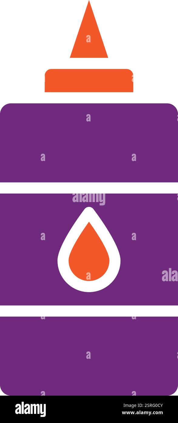 Glue Vector Icon Design Illustration Stock Vector