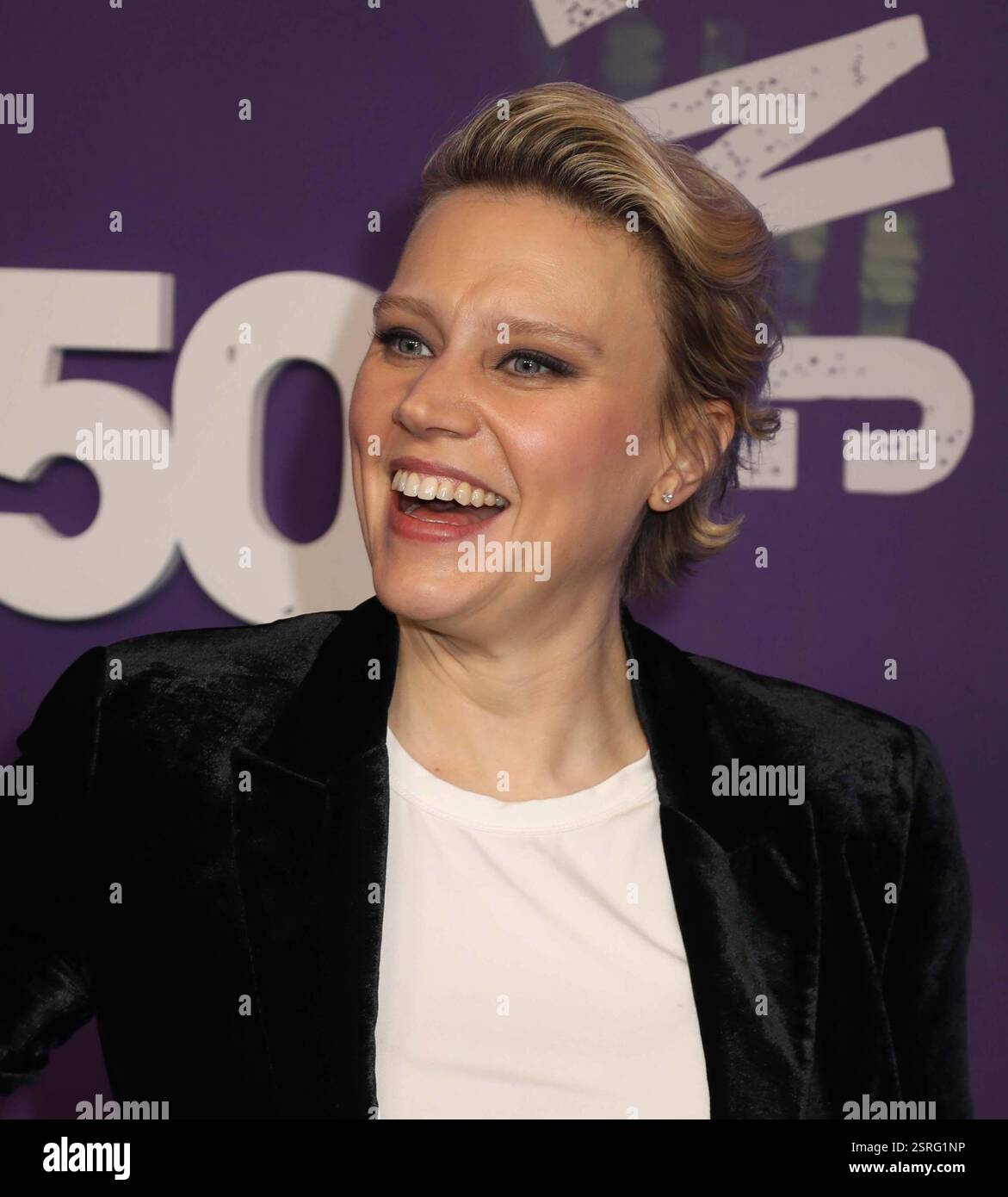 February 14 2025 New York New York USA Actor KATE MCKINNON Seen At February 14 2025 New York New York Usa Actor Kate Mckinnon Seen At The Arrivals For Snl 50 The Homecoming Concert At Radio City Music Hall In Celebration Of The Tv Show Saturday Night Lives 50th Year Anniversary Credit Image Nancy Press Wire Editorial Usage Only! Not For Commercial Usage! 2SRG1NP 