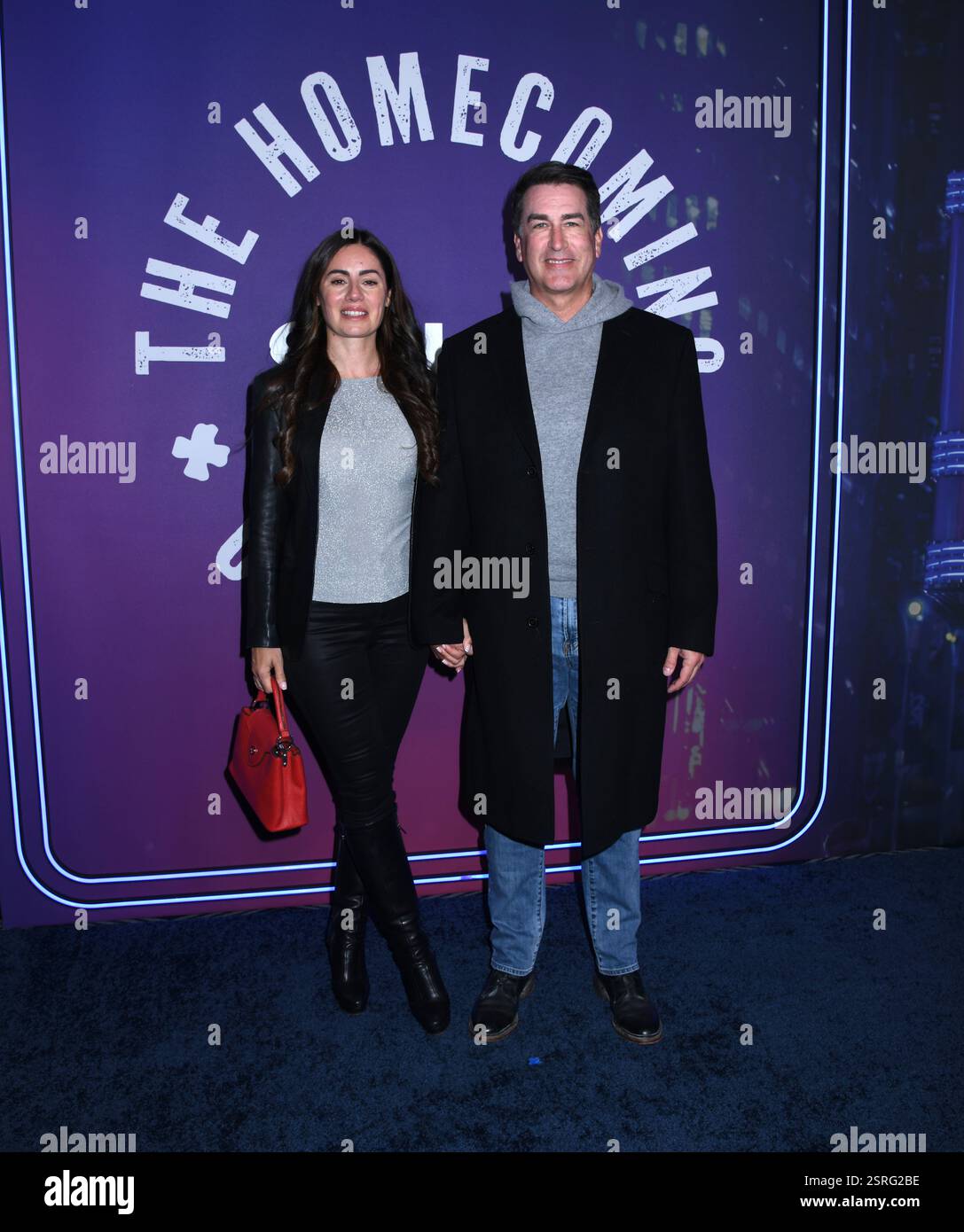 February 14, 2025, New York, New York, United States: Kasia Kay and Rob ...