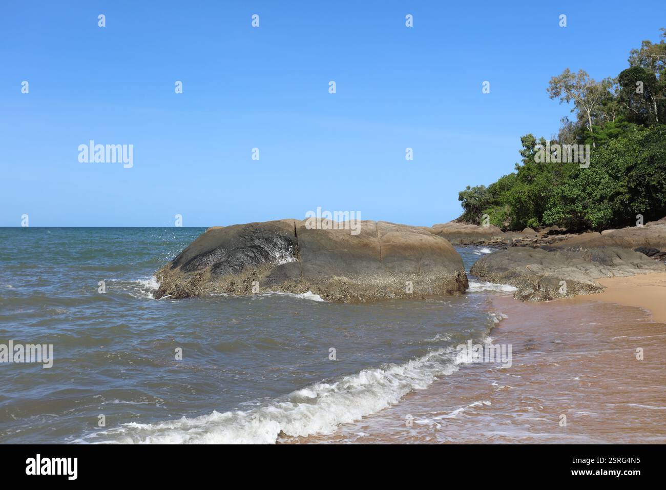 Trinity Beach South End Stock Photo - Alamy