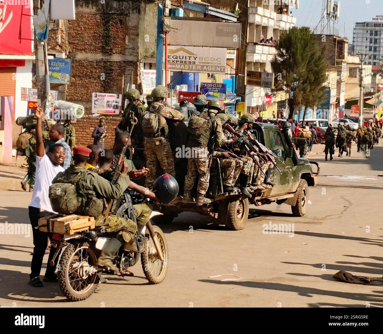 M23 rebels enter the centre of east Congo's second-largest city, Bukavu