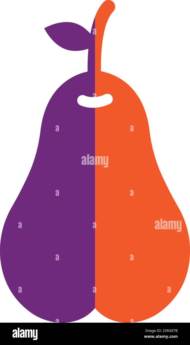 Pear Vector Icon Design Illustration Stock Vector Image & Art - Alamy