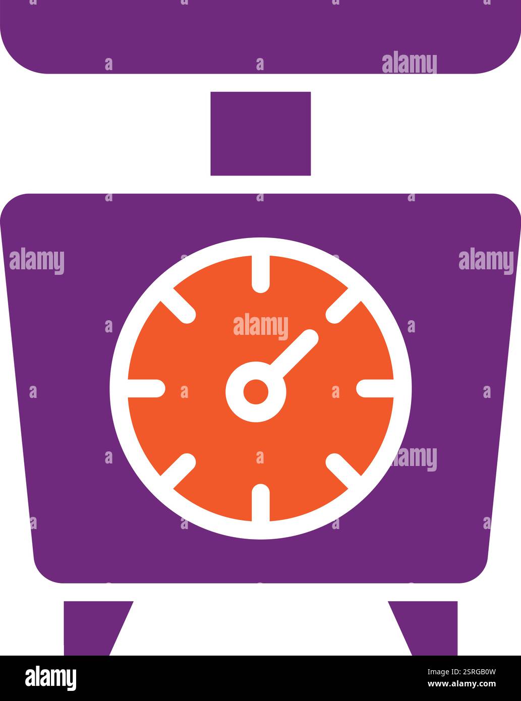 Weight scale Vector Icon Design Illustration Stock Vector Image & Art ...