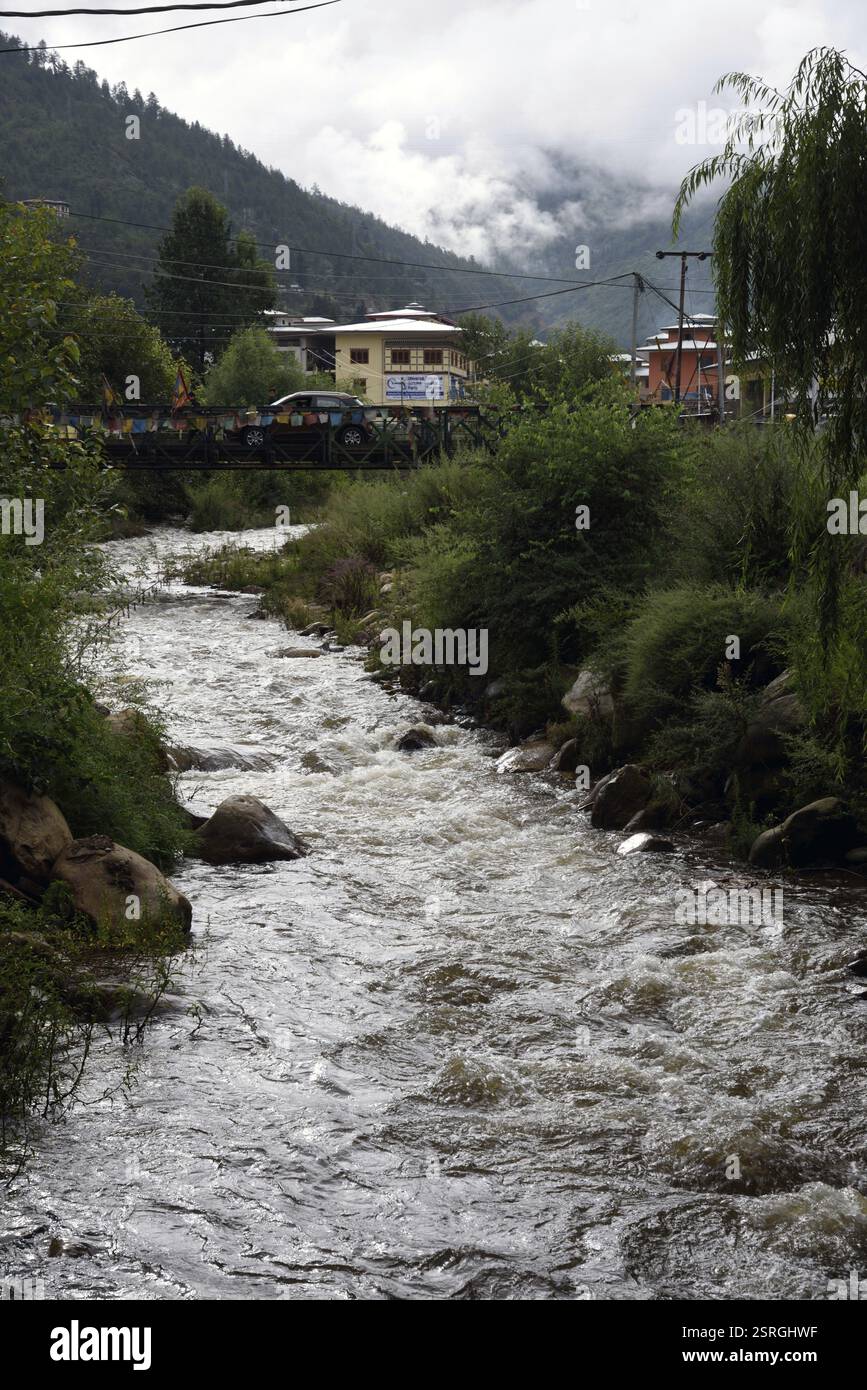 Paro Rive Paro and thimphu hi-res stock photography and images - Alamy