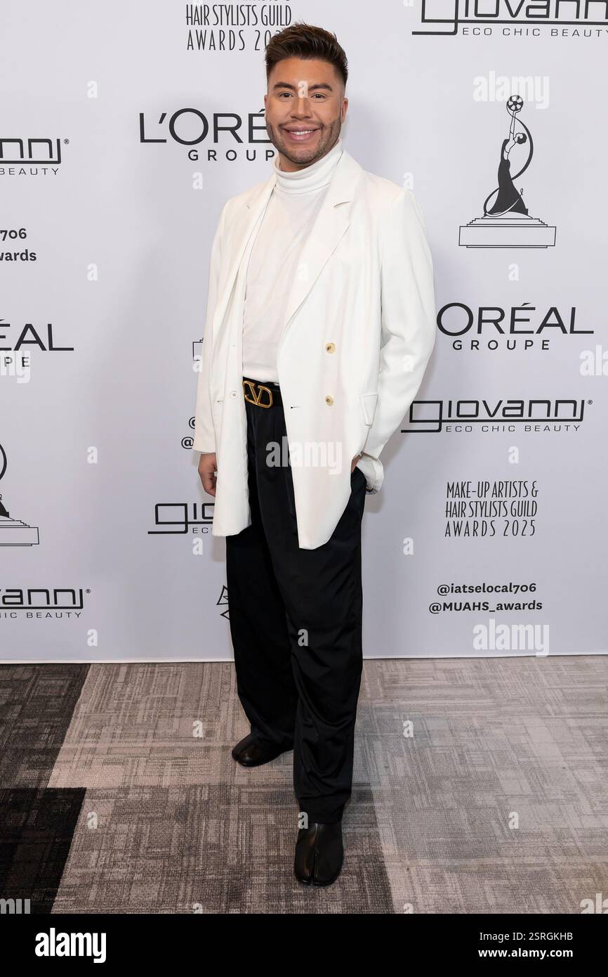 Los Angeles, USA. 15th Feb, 2025. Anthony Rico attends the arrivals of ...