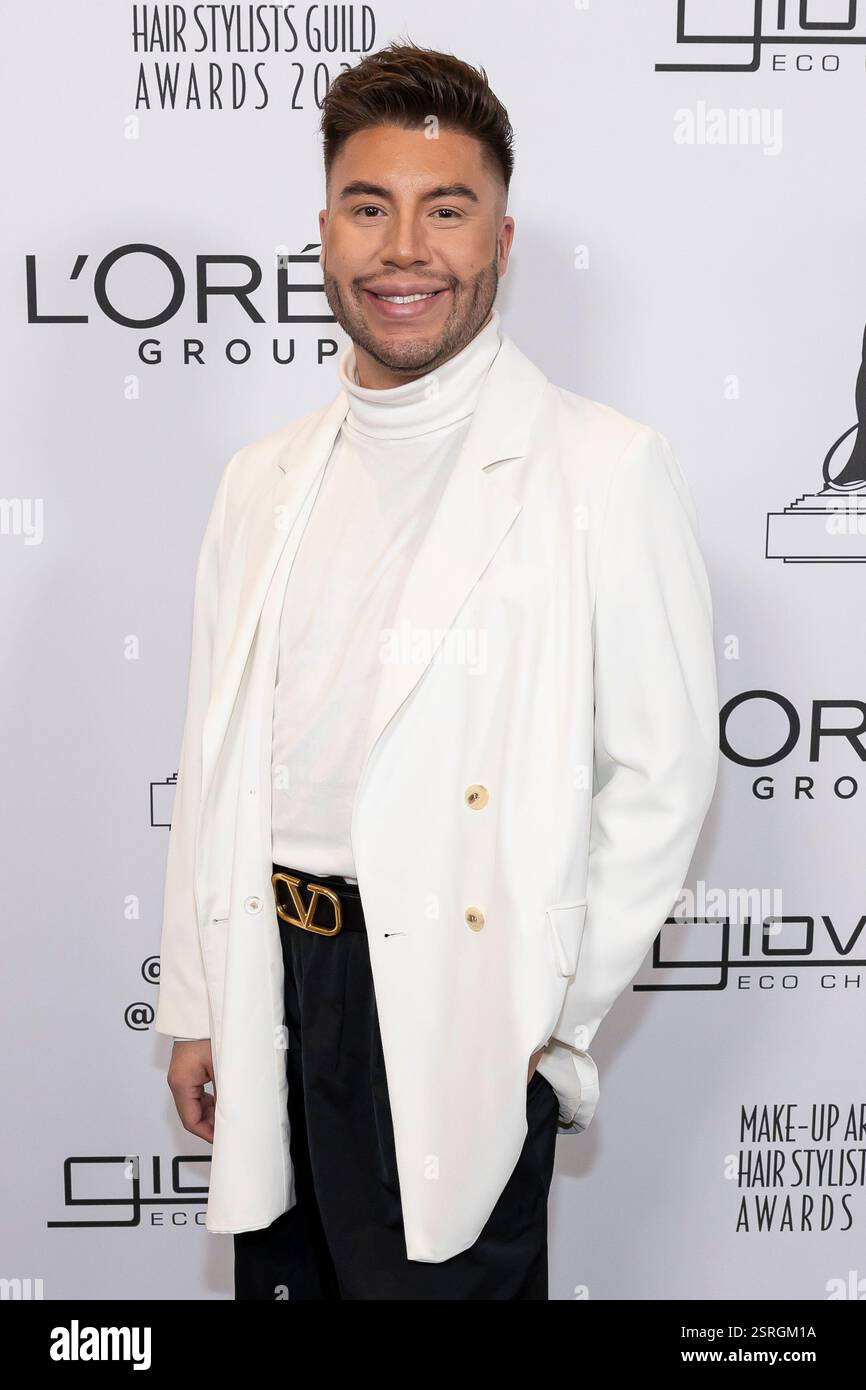 Los Angeles, USA. 15th Feb, 2025. Anthony Rico attends the arrivals of ...