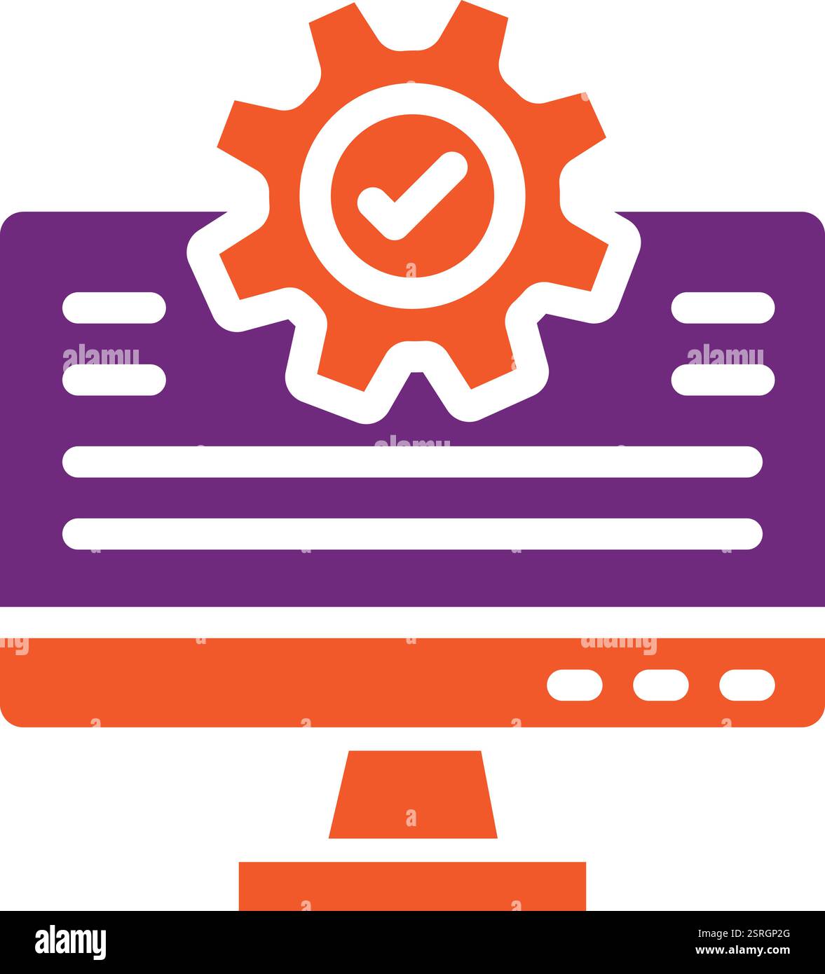 Testing Vector Icon Design Illustration Stock Vector