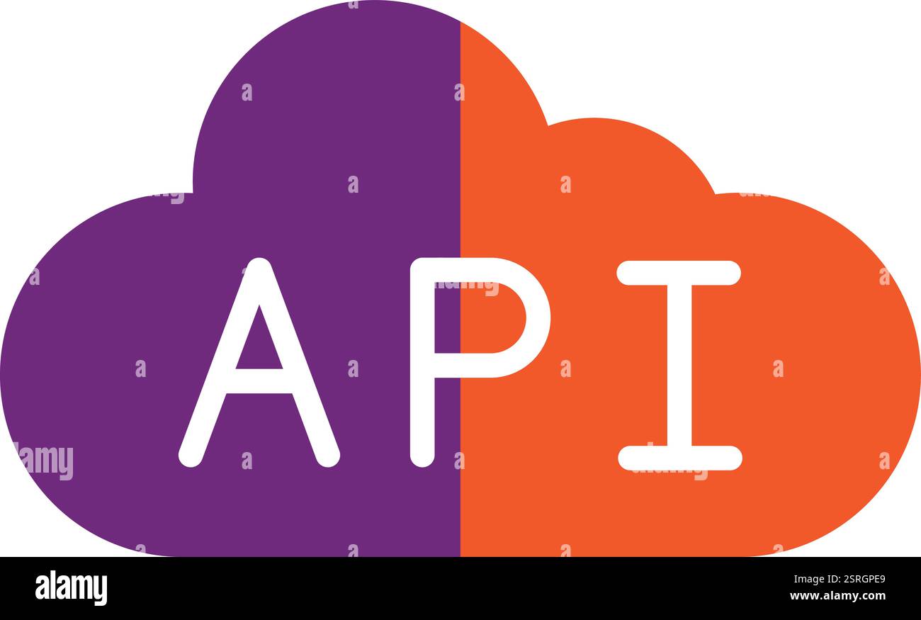 Api Vector Icon Design Illustration Stock Vector Image & Art - Alamy