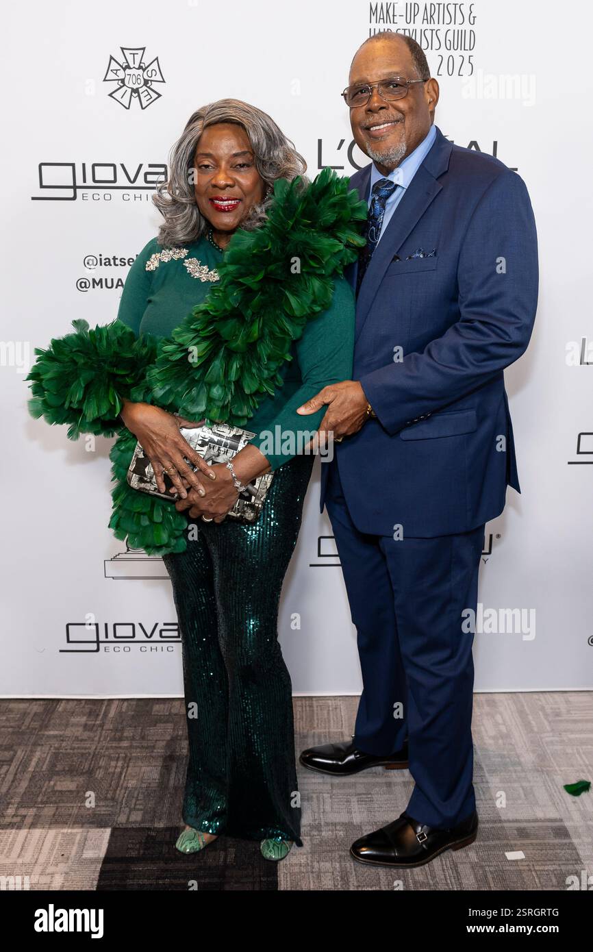 Los Angeles, USA. 15th Feb, 2025. Loretta Devine and Glenn Marshall ...