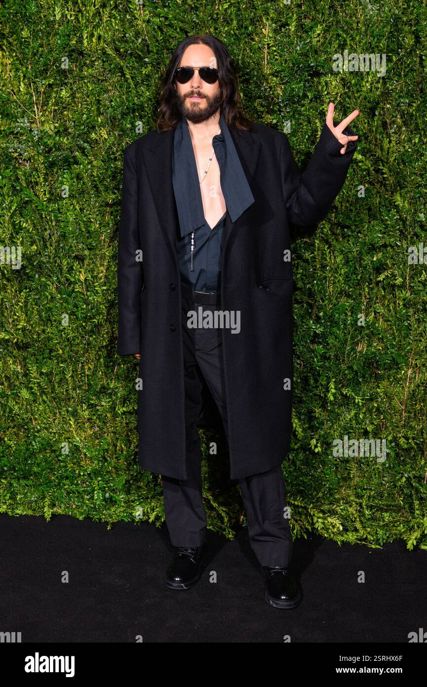 London, UK. 15 February 2025. Jared Leto attending the Charles Finch ...