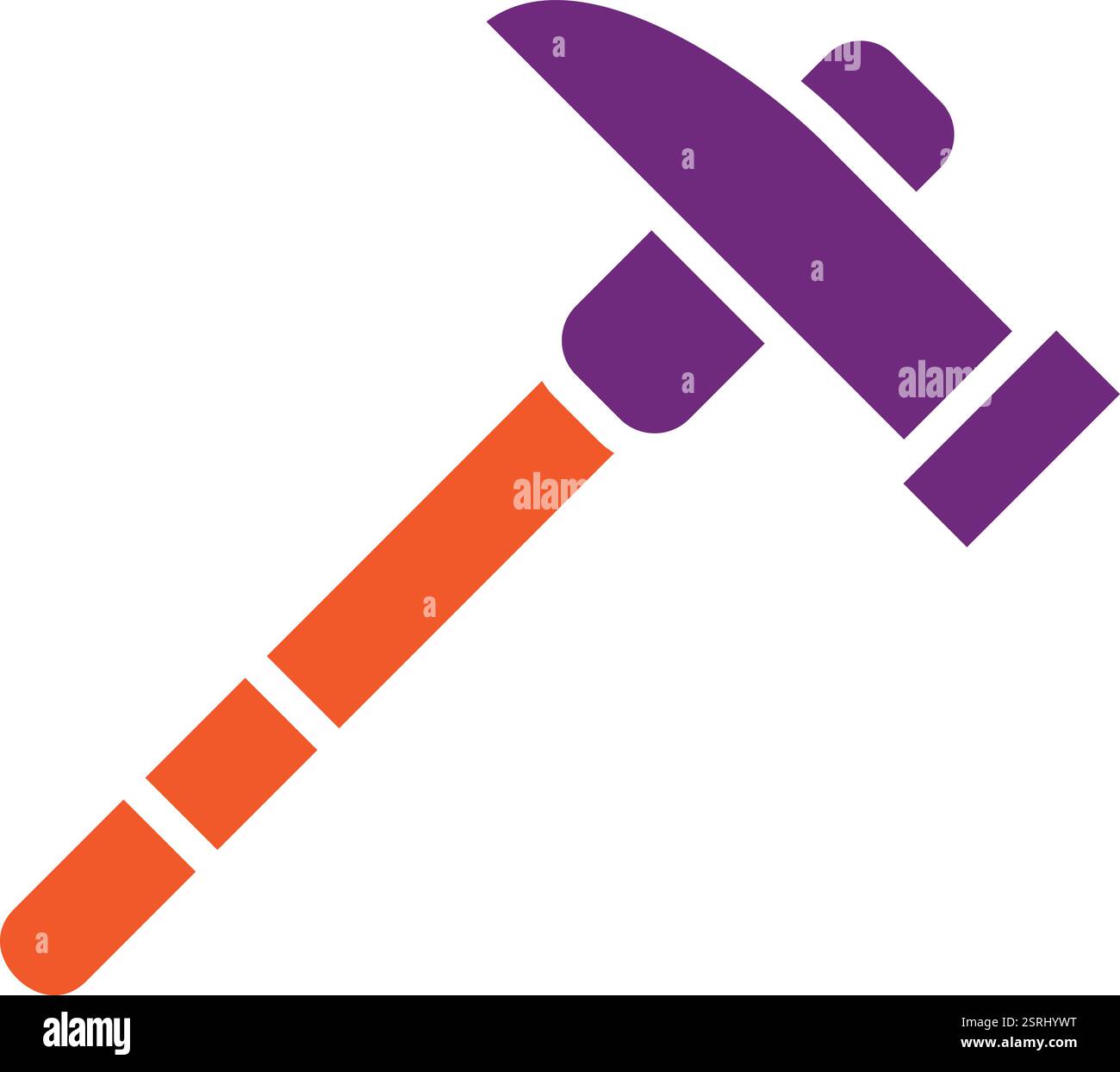 Pick hammer Vector Icon Design Illustration Stock Vector Image & Art ...