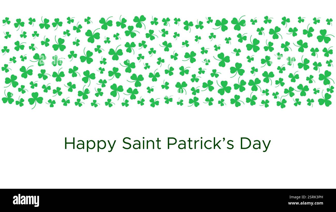 Happy St Patrick's Day Irish Flag, 3x5 Feet Vibrant Colors Ireland Flag