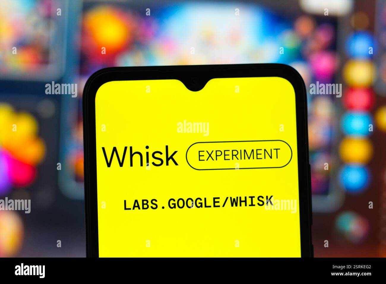 Canada. 16th Feb, 2025. In this photo illustration, the Google Whisk AI ...