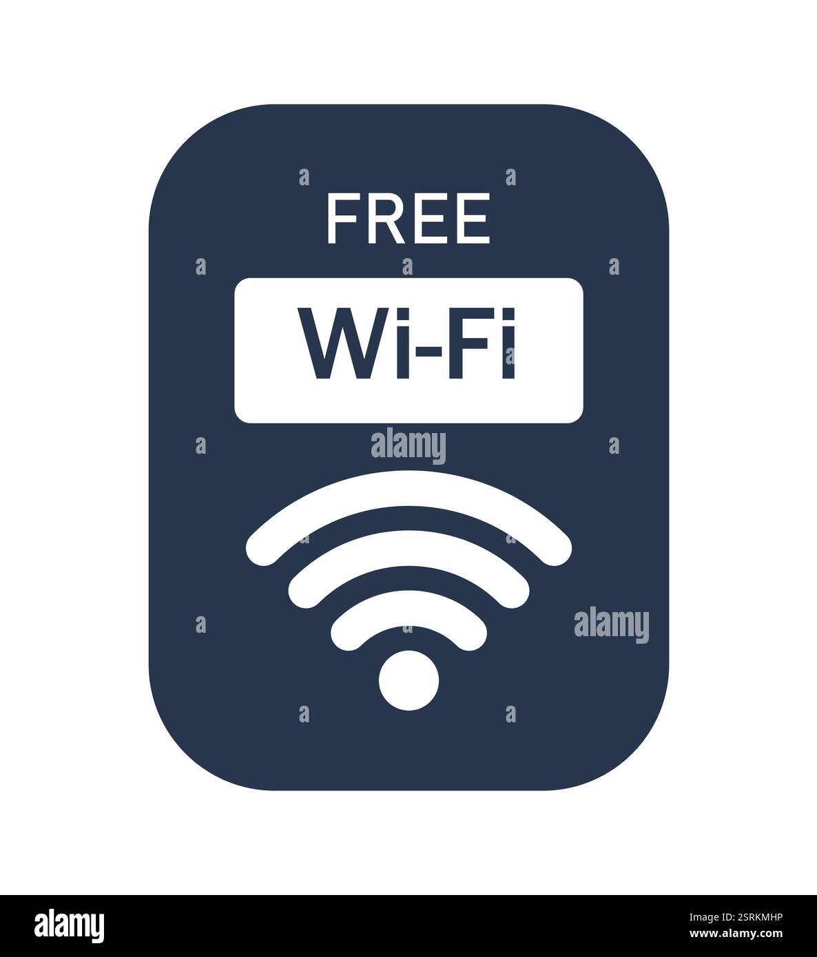 Free WiFi Icons Symbol Set.Free WiFi icon set symbol. color Vector wifi ...