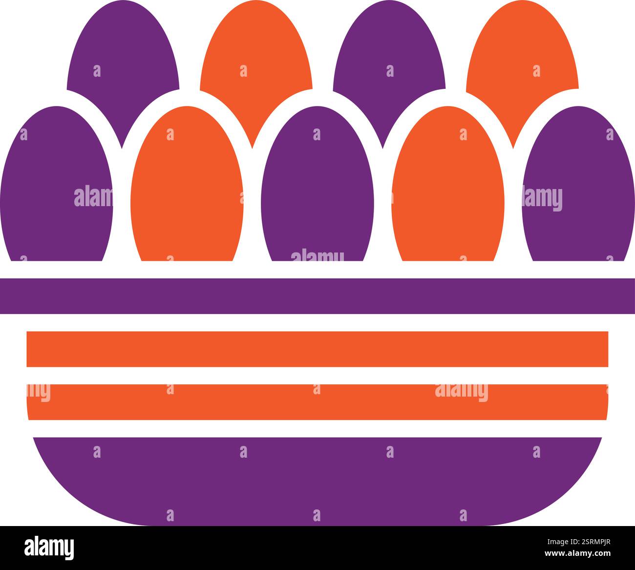 Eggs Vector Icon Design Illustration Stock Vector