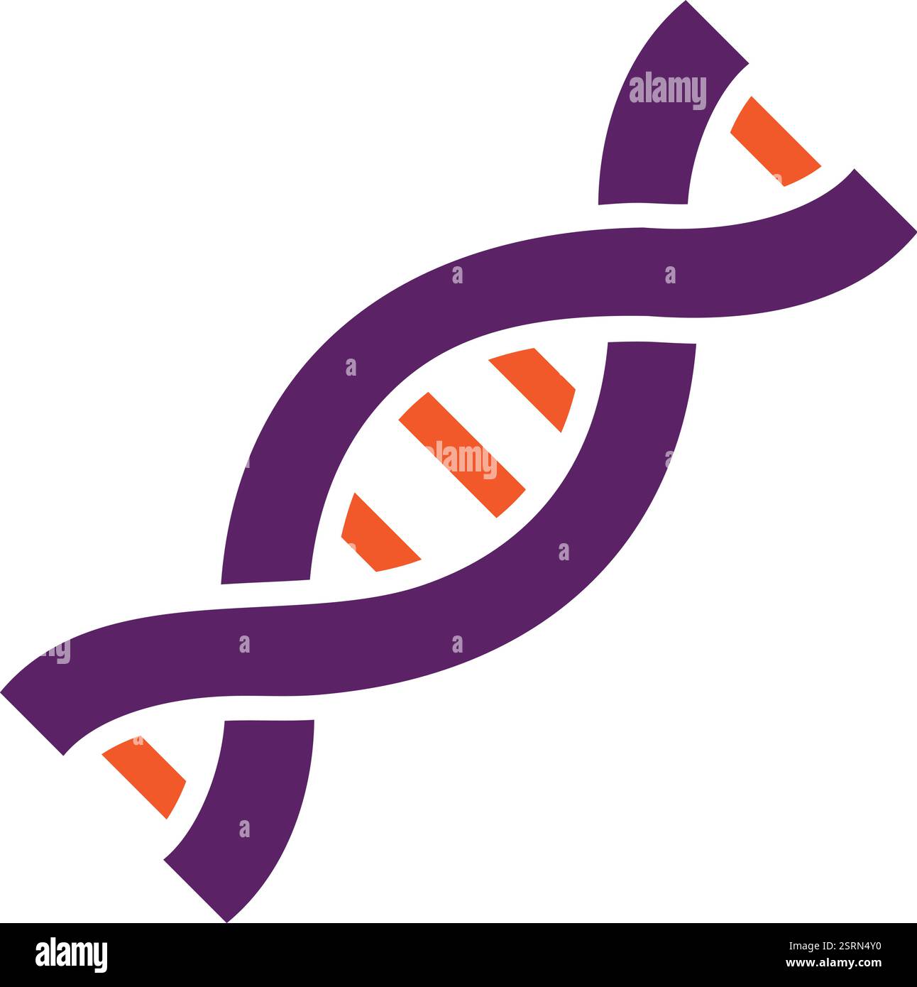 Dna structure icon vector vectors Stock Vector Images - Alamy