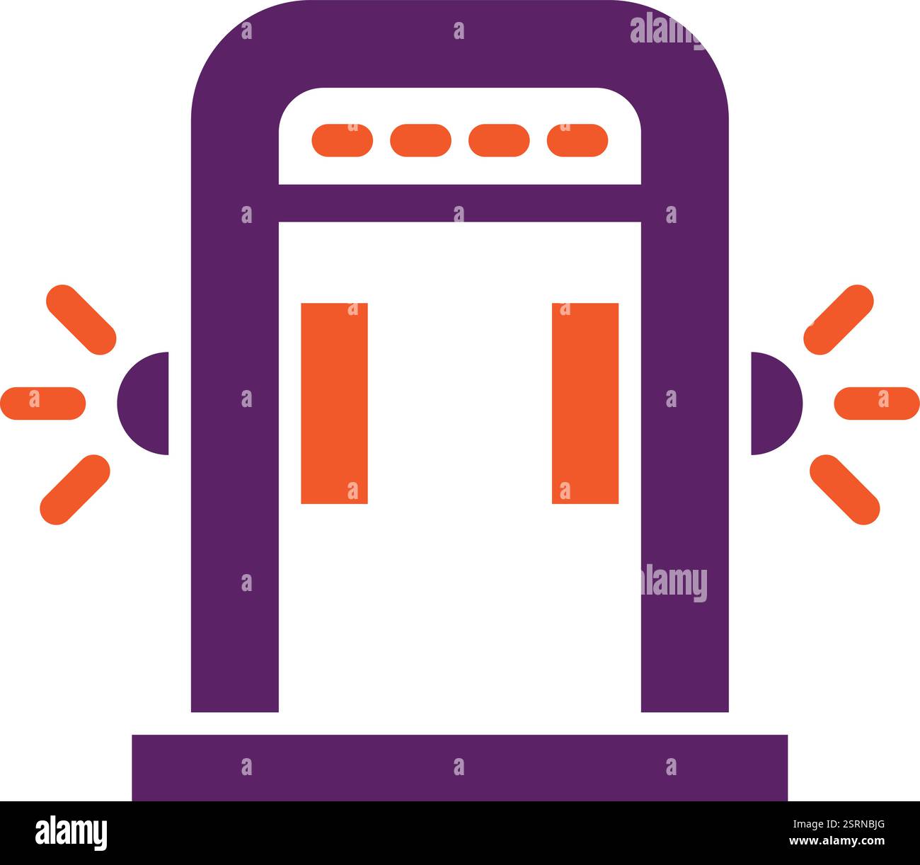 Body Scanner Vector Icon Design Illustration Stock Vector Image & Art ...