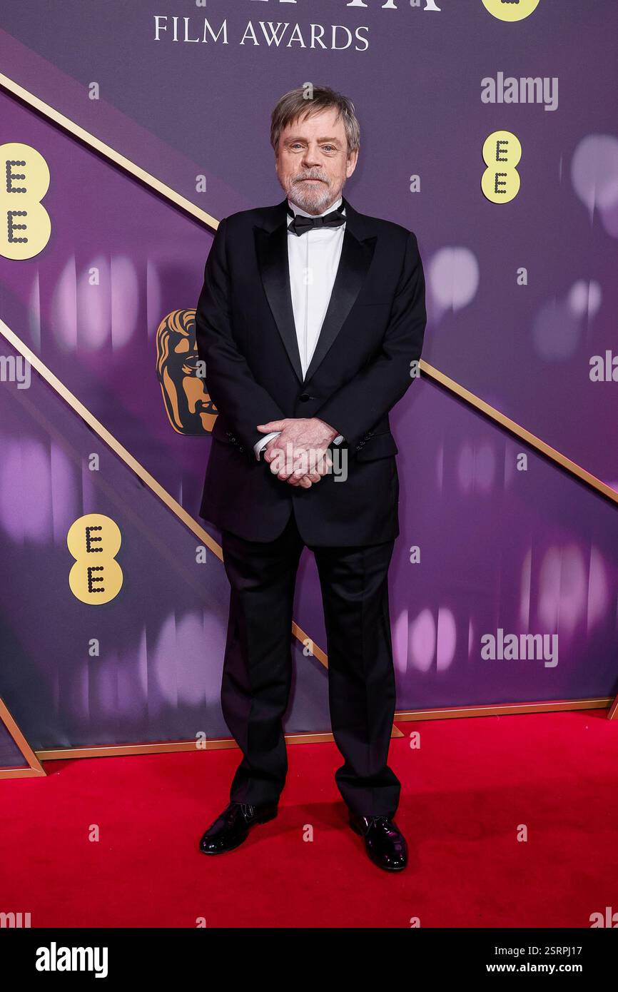 Mark Hamill poses for photographers upon arrival at the 78th British Academy Film Awards, BAFTA