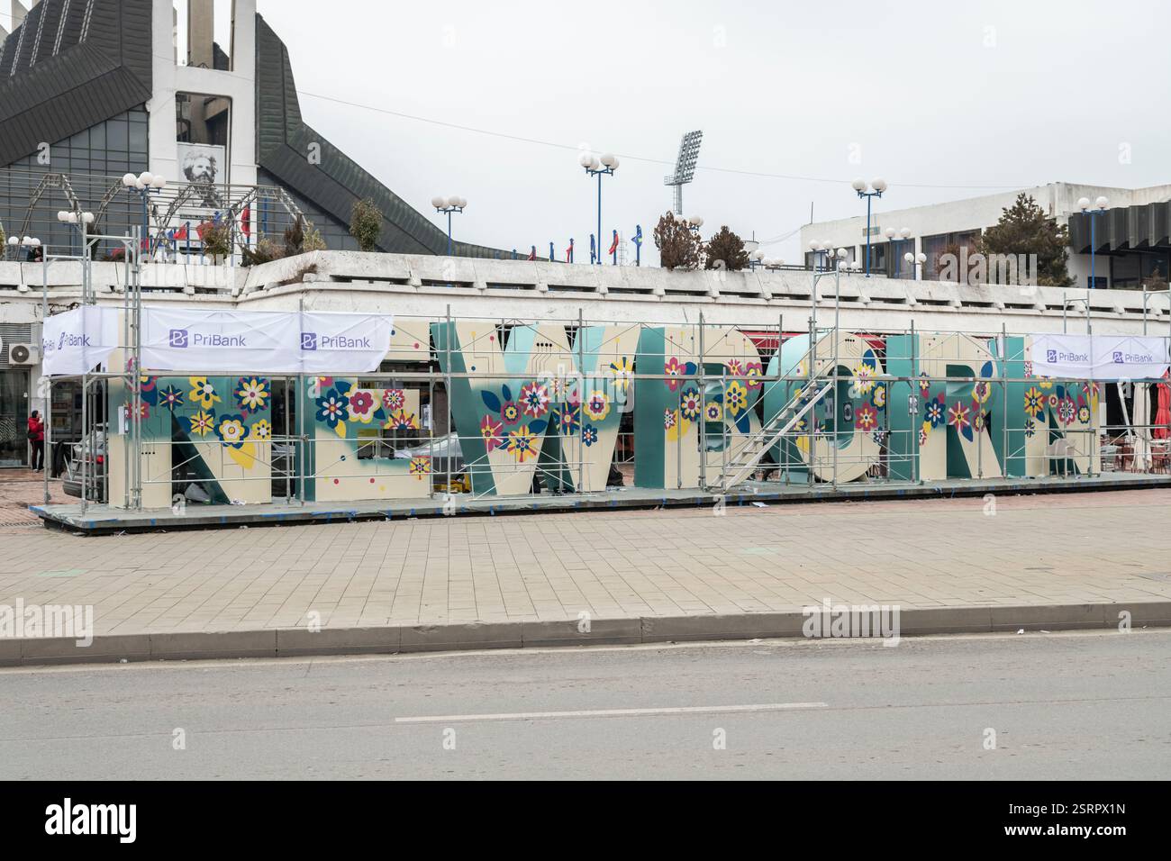 Pristina, Pristina, Kosovo. 16th Feb, 2025. Kosovo celebrates its 17th