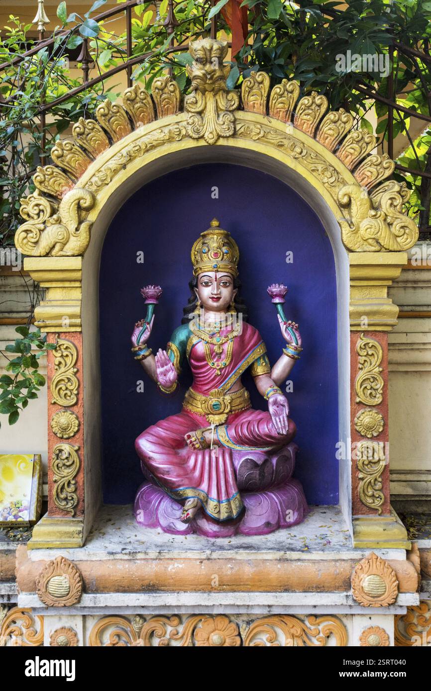 Idol of goddess lakshmi hi-res stock photography and images - Alamy