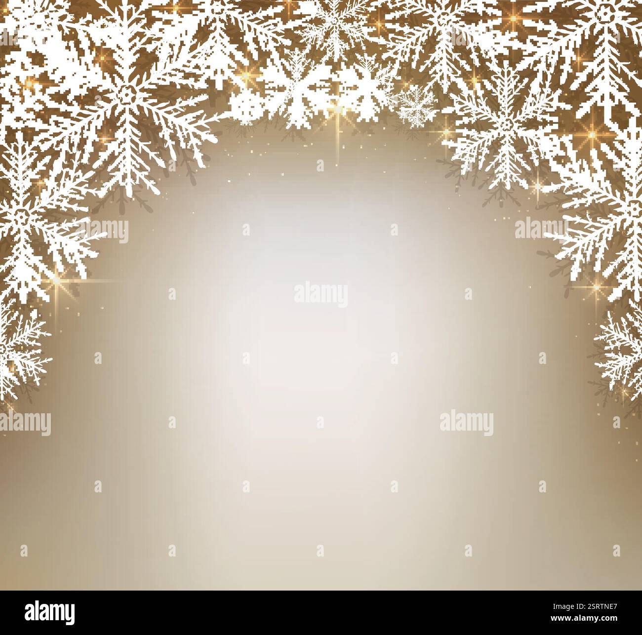 Christmas background with snowflakes. Vector illustration Stock Vector ...
