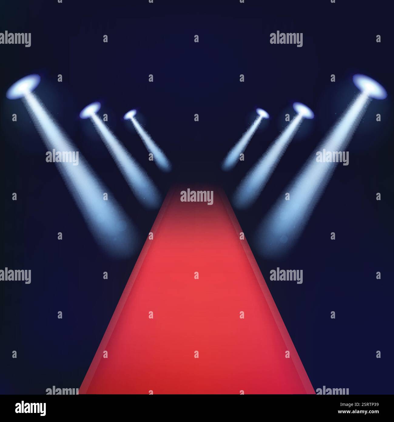 Red studio light on Stock Vector Images - Alamy