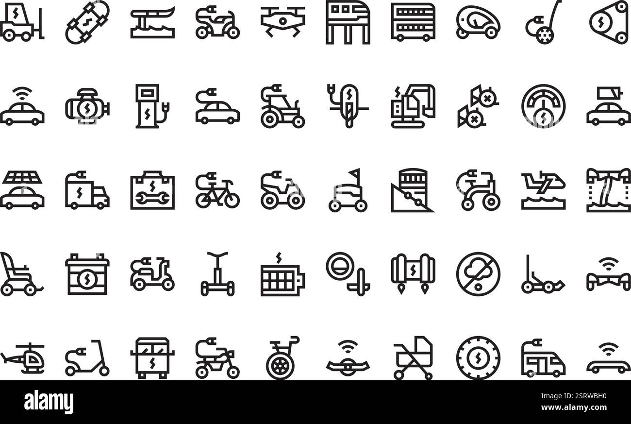 High-Quality Vector Icons Collection with Editable Stroke. Ideal for Professional and Creative Projects. Stock Vector