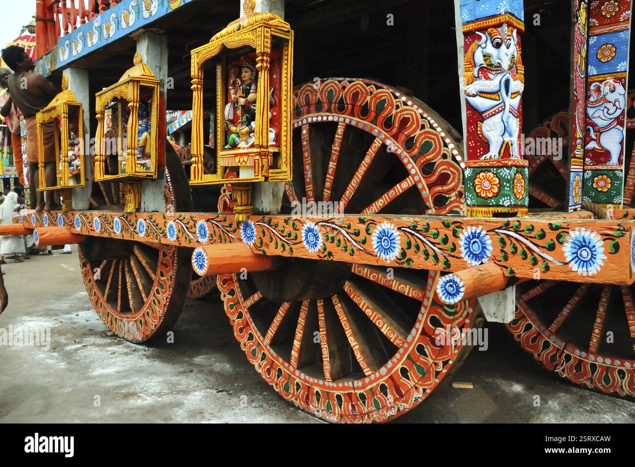 Rath yatra at puri orissa India Stock Photo - Alamy