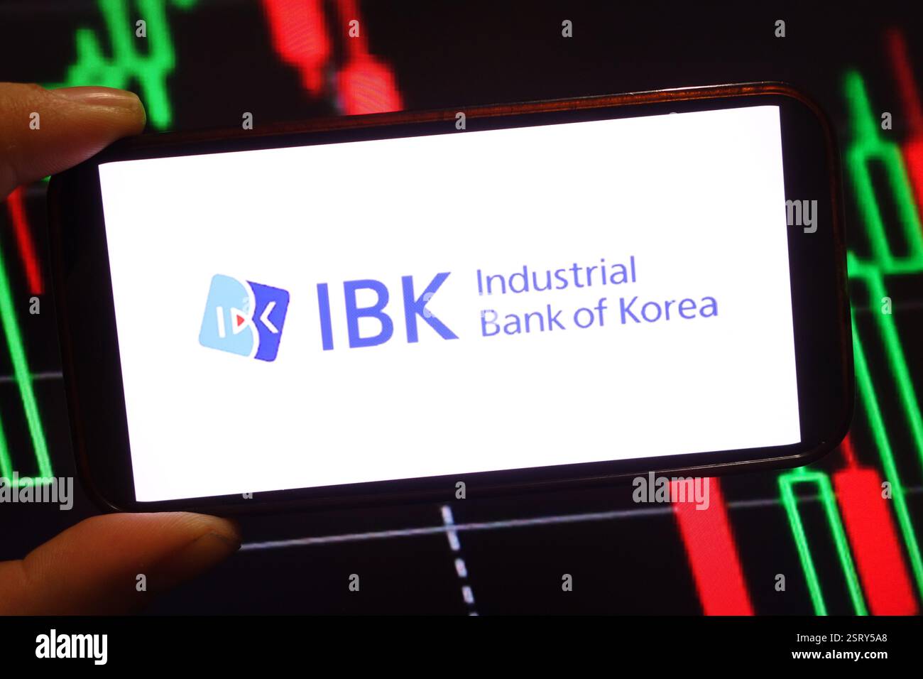 Industrial bank of korea logo hi-res stock photography and images - Alamy