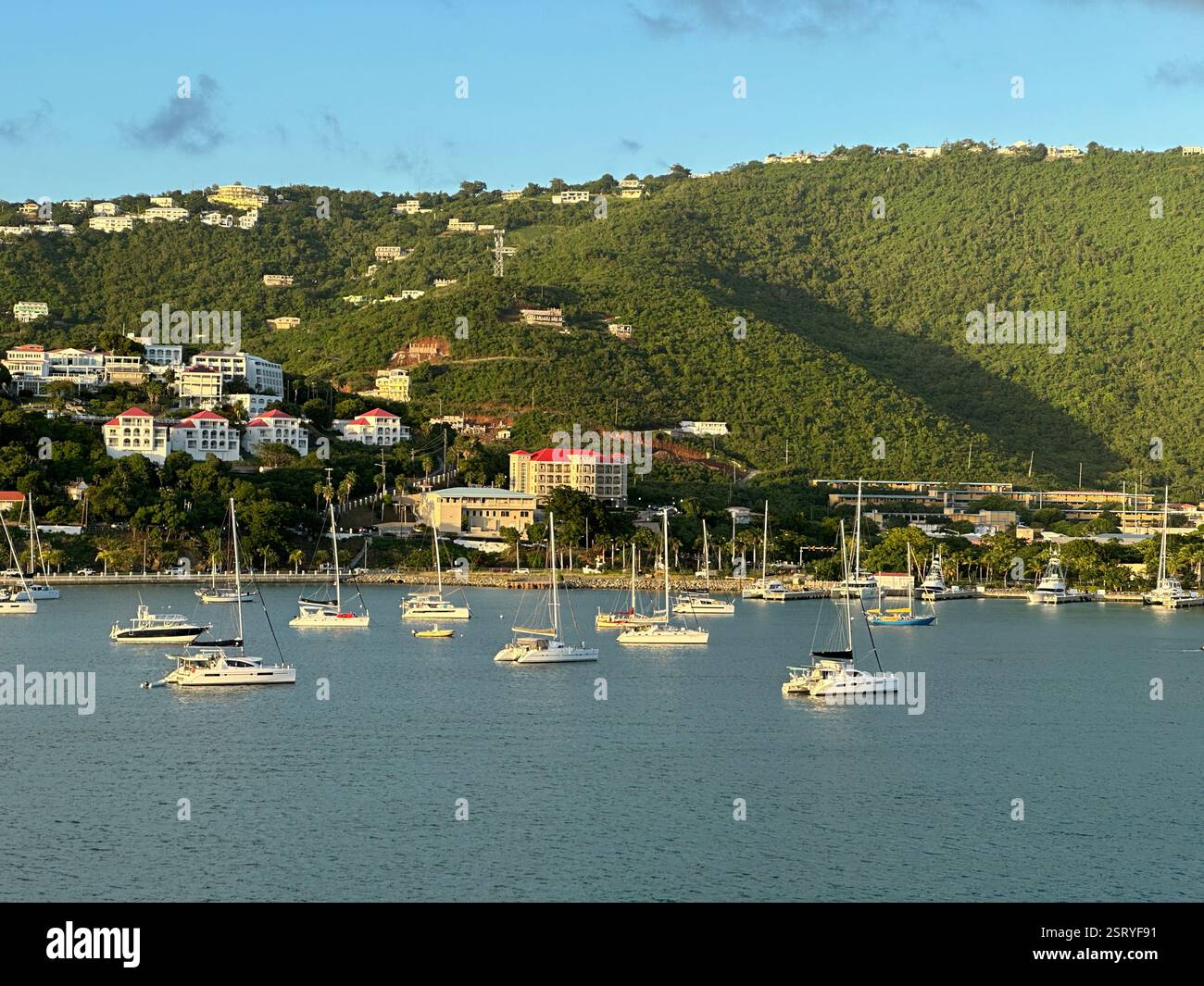 Charlotte Amalie, St. Thomas, US Virgin Islands - Smartphone Captured Stock Image