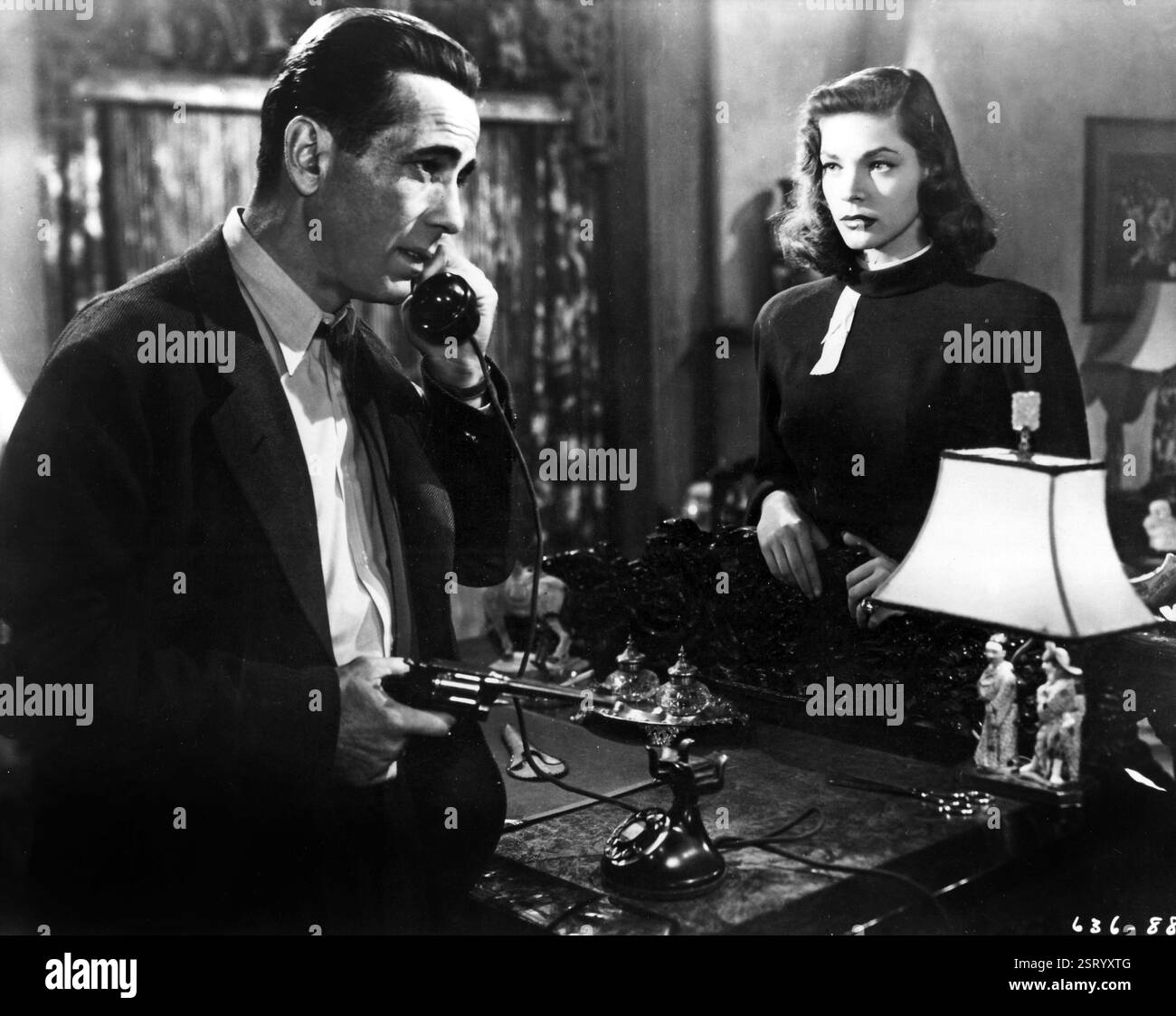 THE BIG SLEEP HUMPHREY BOGART, LAUREN BACALL THE BIG SLEEP Date: 1946 ...