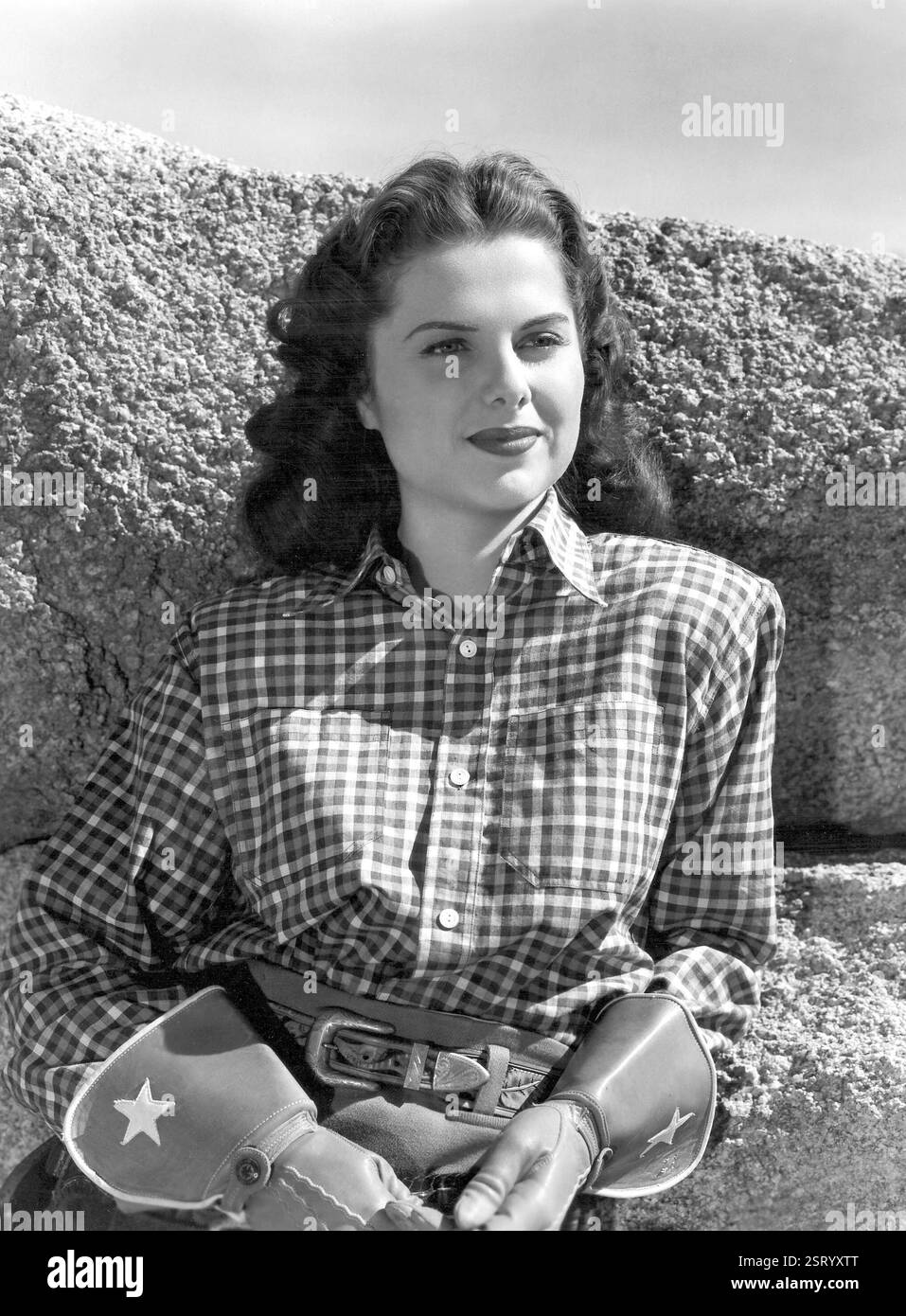 THUNDER MOUNTAIN MARTHA HYER THUNDER MOUNTAIN     Date: 1947 Stock Photo