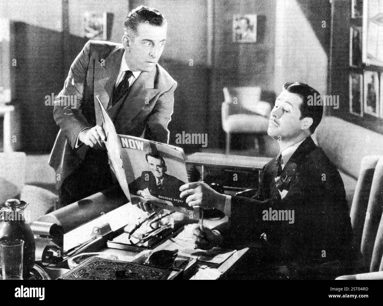 THE MAGNIFICENT DOPE EDWARD EVERETT HORTON, DON AMECHE THE MAGNIFICENT DOPE     Date: 1942 Stock Photo