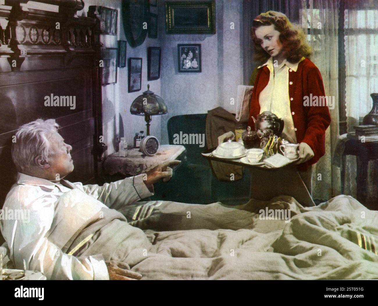 APARTMENT FOR PEGGY EDMUND GWENN, JEANNE CRAIN APARTMENT FOR PEGGY     Date: 1948 Stock Photo