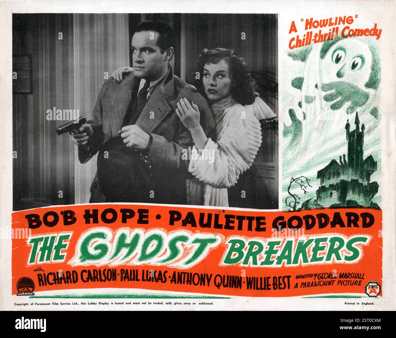The ghost breakers 1940 bob hope hi-res stock photography and images - Alamy, image size:1300x1111