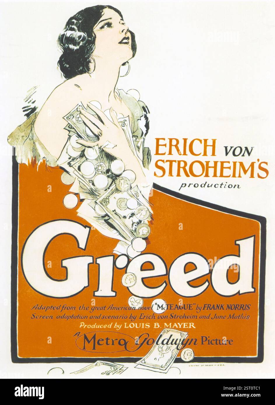 Greed 1924 hi-res stock photography and images - Alamy