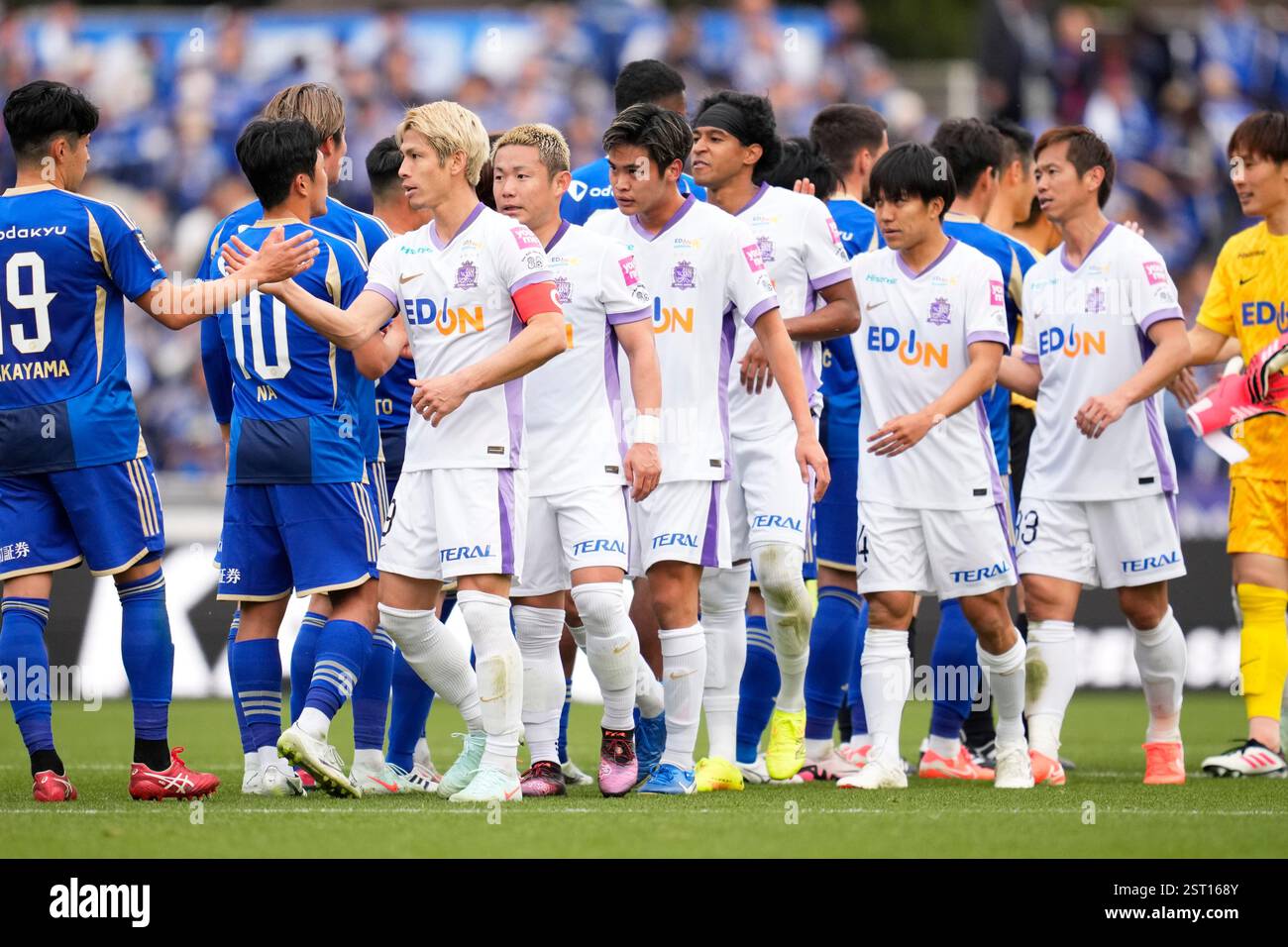 Japan. 16th Feb, 2025. Sanfrecce Hiroshima team group, FEBRUARY 16 ...