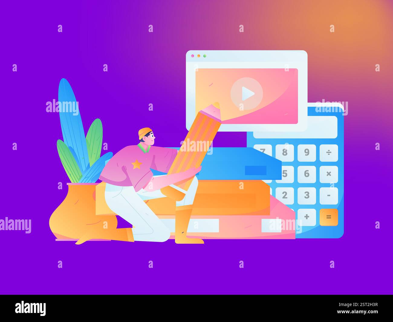 Vocational education class Stock Vector Images - Alamy