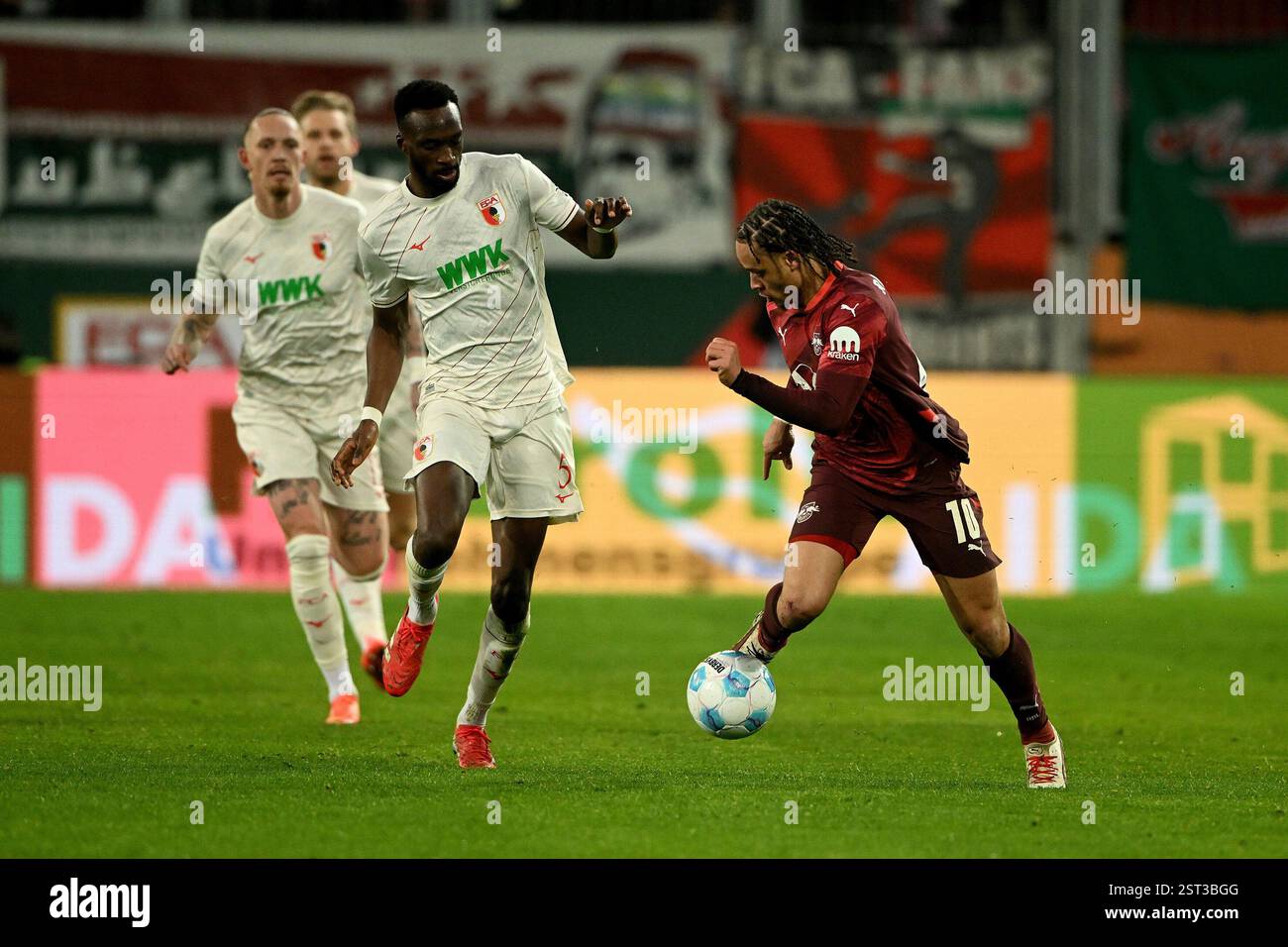 teilnehmer fc augsburg gegen rb leipzig statistiken