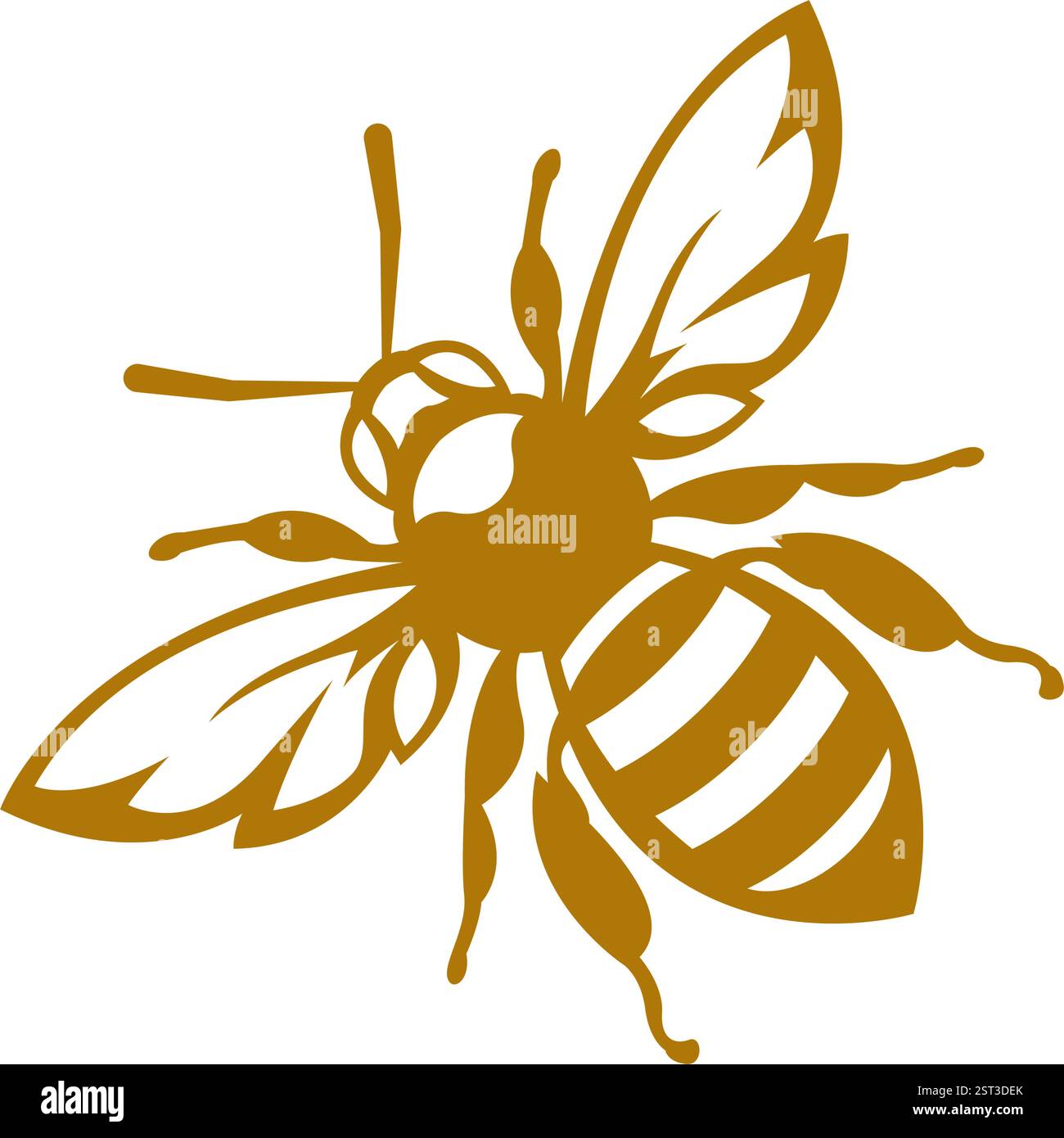 Bee logo icon design template Stock Vector Image & Art - Alamy