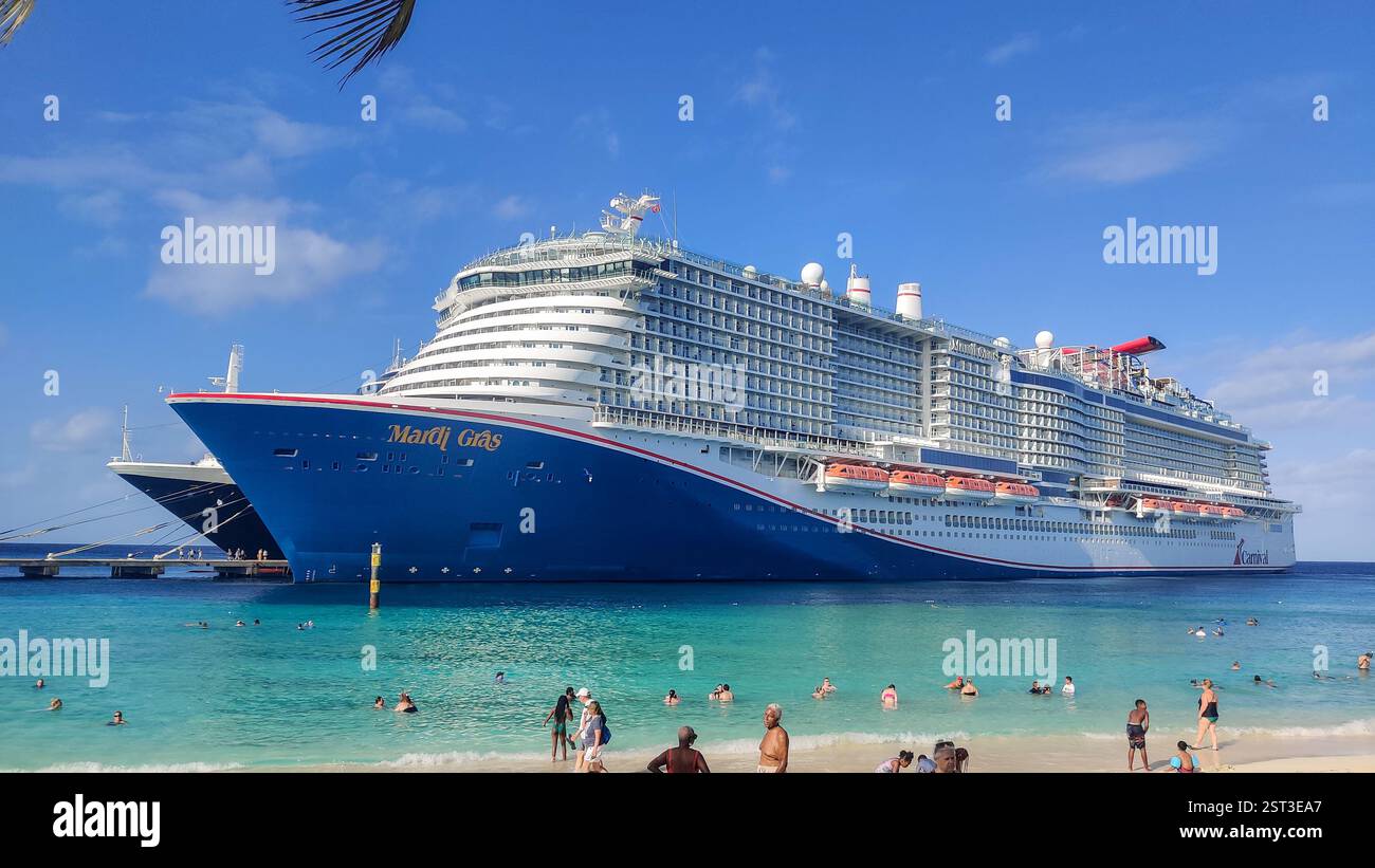 Giant Cruise at The Grand Turk - Smartphone Captured Stock Image
