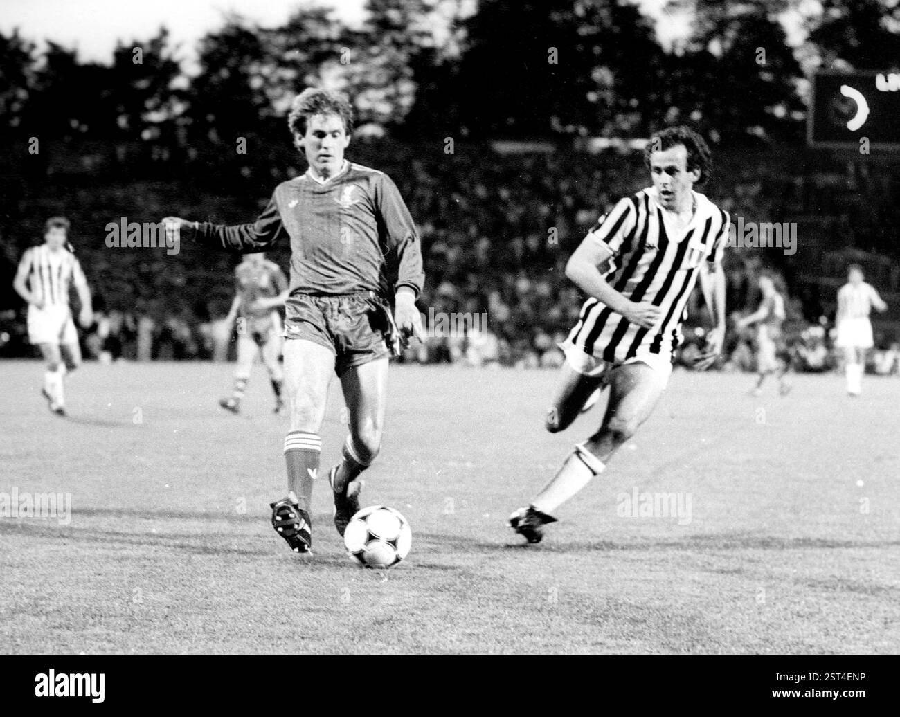 "European Cup Final Juventus Turin - Liverpool FC at the Heysel Stadium ...