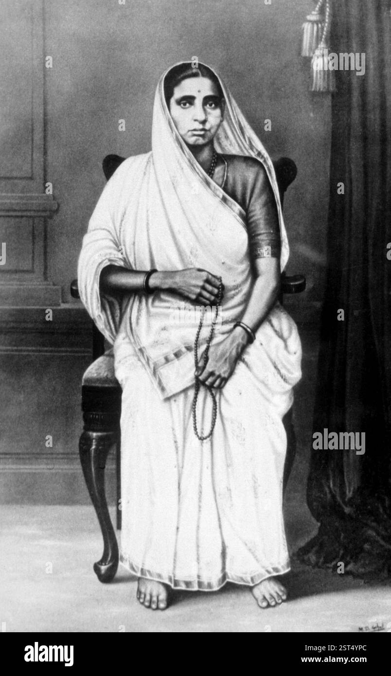 Putlibai Move Mahatma gandhi mother putlibai hi-res stock photography and images - Alamy