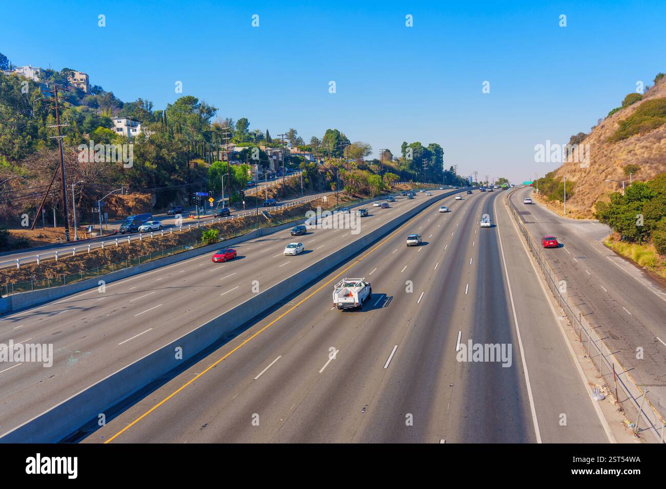 Busy highway in los hi res stock photography and images Alamy