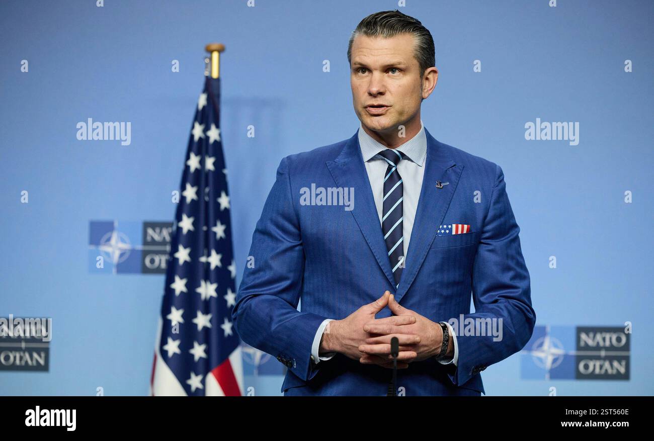 Mark Ruth Secretary MUNICH, GERMANY - 13 February 2025 - NATO Secretary General Mark Rutte ...
