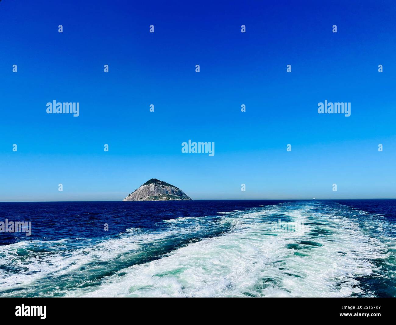 Cagarras Island, Rio de Janeiro - Smartphone Captured Stock Image