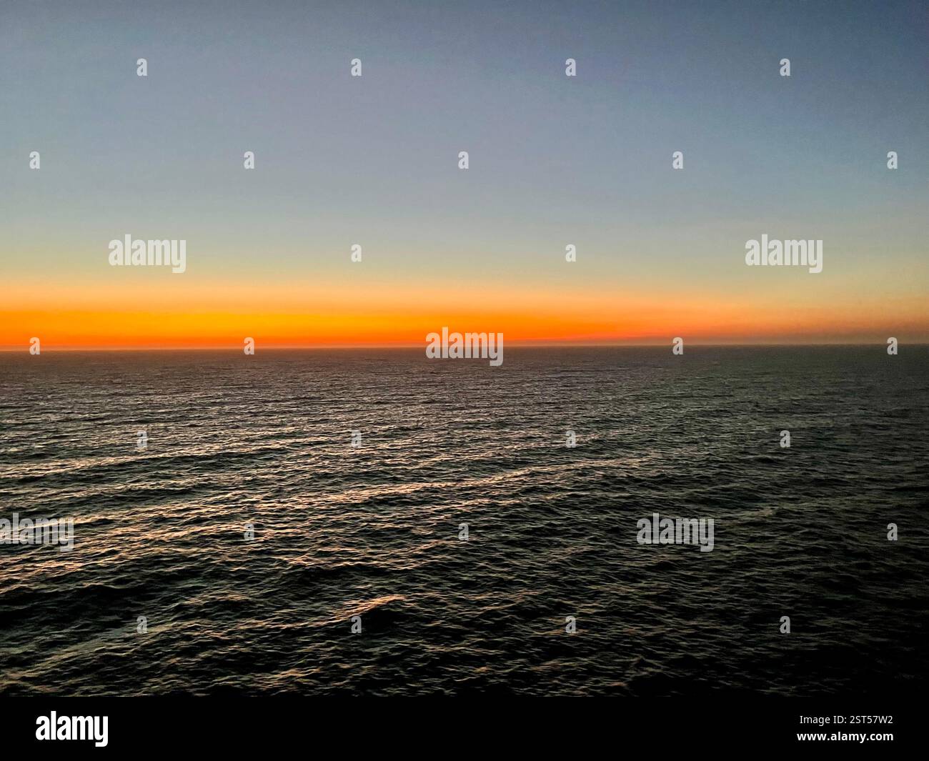 Predawn at sea - Smartphone Captured Stock Image