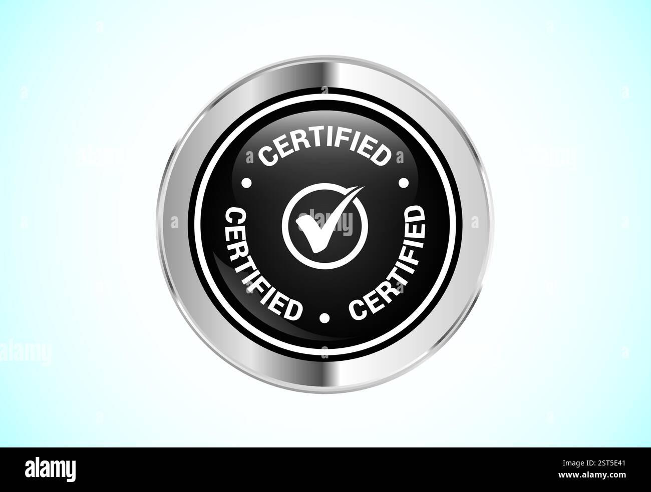 Certified button design illustration, Certified sign suitable for ...