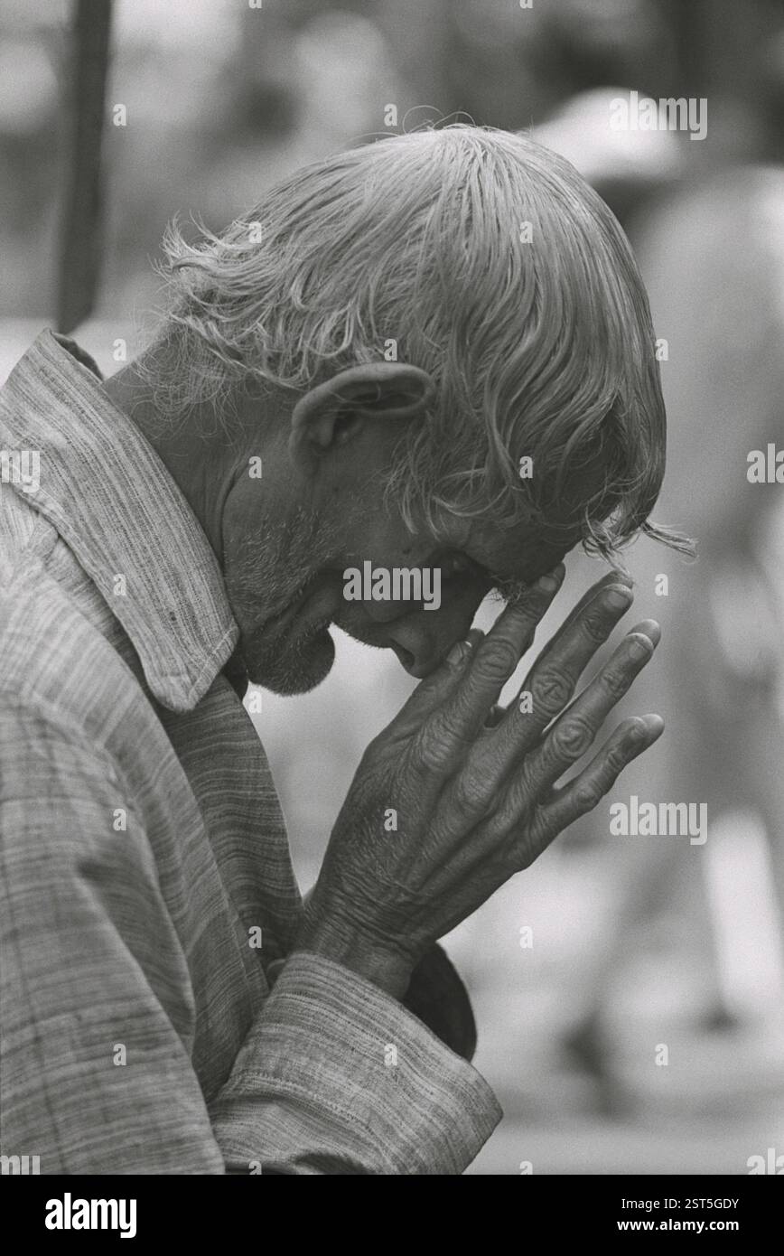 Old mans prayer hi-res stock photography and images - Alamy